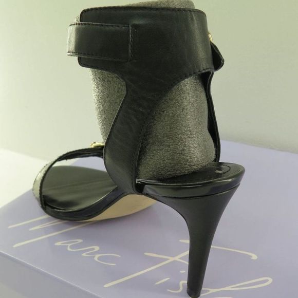 New MARC FISHER MALIKA ANKLE STRAP DRESS SANDAL 8M - Picture 5 of 7